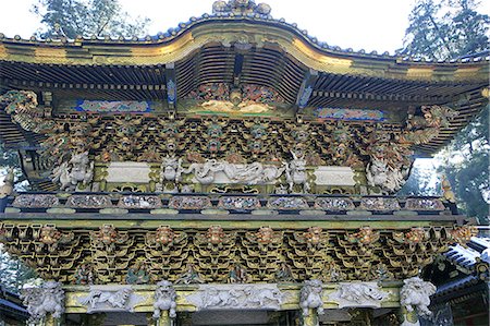 simsearch:855-02985946,k - Toshogu-Tempel, Nikko, Japan Stockbilder - Lizenzpflichtiges, Bildnummer: 855-02988894