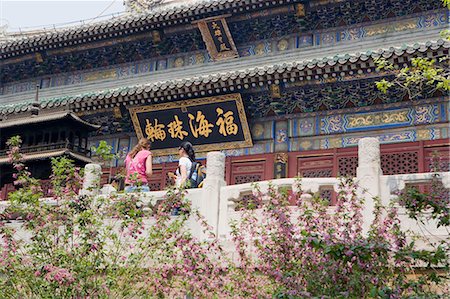 Tanzhesi Temple, Beijing environs, China Stock Photo - Rights-Managed, Code: 855-02989194