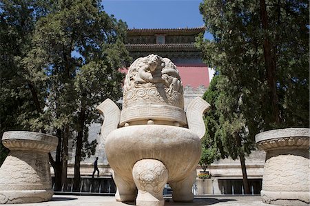 simsearch:855-02989385,k - Dingling Tomb, Shisanling, Beijing, China Foto de stock - Con derechos protegidos, Código: 855-02989269