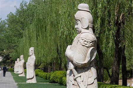 Sacred Way Museum of Ming Tomb, Beijing, China Stock Photo - Rights-Managed, Code: 855-02989285