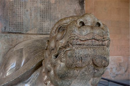 Musée de la tombe de Zhang, Shisanling, Beijing, Chine Photographie de stock - Rights-Managed, Code: 855-02989296