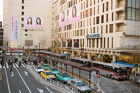 De la gare de Shibuya, Tokyo, Japon Photographie de stock - Rights-Managed, Code: 855-02989516