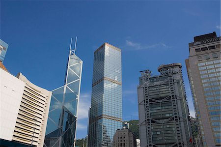 Central skyline, Hong Kong Foto de stock - Direito Controlado, Número: 855-02989617