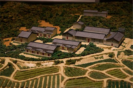 An exhibit of the old farmhouse in New Territories,Hong Kong Heritage Museum,Shatin,Hong Kong Stock Photo - Rights-Managed, Code: 855-03024060