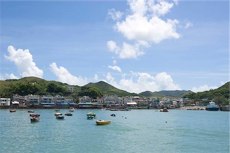 Yung Shu Wan,Lamma Island,Hong Kong Fotografie stock - Rights-Managed, Codice: 855-03024107