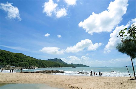 Hung Shing Ye plage, Lamma Island, Hong Kong Photographie de stock - Rights-Managed, Code: 855-03024121