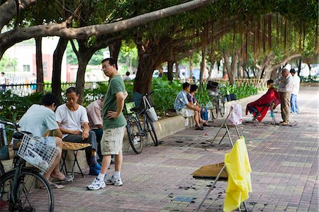 At the park in Shekou,China Stock Photo - Rights-Managed, Code: 855-03024169