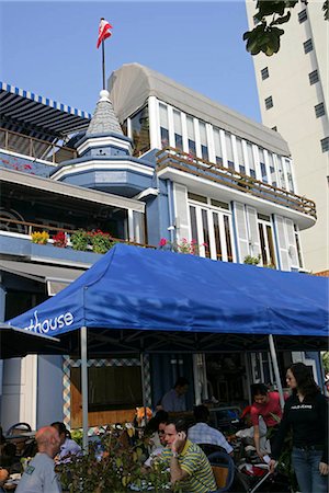 simsearch:855-03023864,k - En plein air dans les restaurants de Stanley, Stanley, Hong Kong Photographie de stock - Rights-Managed, Code: 855-03024490
