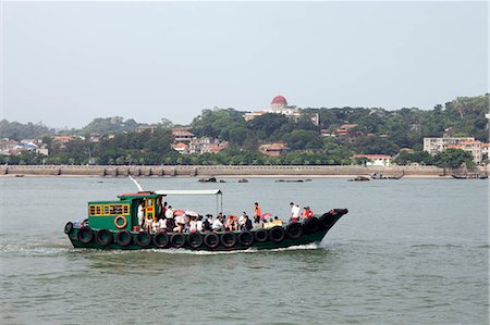 simsearch:855-03024721,k - Overlooking the Gulangyu Island and ferry from Siming,Xiamen (Amoy),Fujian Province,China Fotografie stock - Rights-Managed, Codice: 855-03024695