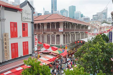 spore - Chinatown,Singapore Stock Photo - Rights-Managed, Code: 855-03025009