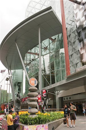 stores in singapore - The Paragon department store on Orchard Road,Singapore Stock Photo - Rights-Managed, Code: 855-03025111