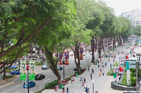 singapore landmarks - Orchard Road,Singapore Stock Photo - Rights-Managed, Code: 855-03025124