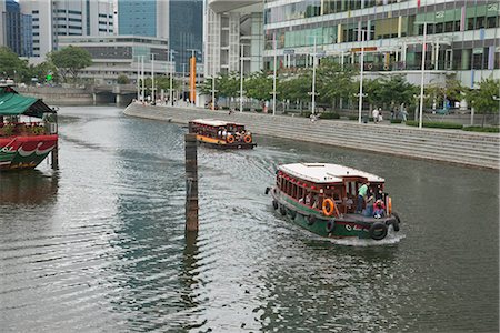 La centrale de Clarke Quay, Singapour Photographie de stock - Rights-Managed, Code: 855-03025210