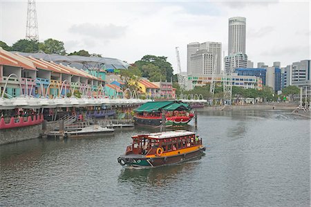 simsearch:855-03025327,k - Clarke Quay, Singapour Photographie de stock - Rights-Managed, Code: 855-03025272
