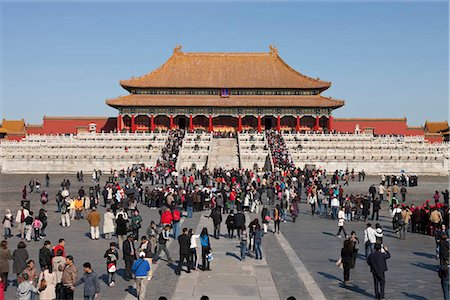 simsearch:855-03025798,k - Hall of supreme harmony (Taihe Dian),Forbidden City,Beijing,China Foto de stock - Con derechos protegidos, Código: 855-03025785