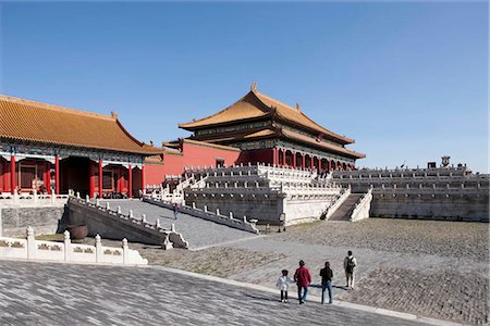 simsearch:855-03025825,k - Hall of supreme harmony (Taihe Dian),Forbidden City,Beijing,China Fotografie stock - Rights-Managed, Codice: 855-03025780