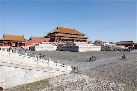 simsearch:855-02989291,k - Hall of supreme harmony (Taihe Dian),Forbidden City,Beijing,China Stock Photo - Rights-Managed, Code: 855-03025781