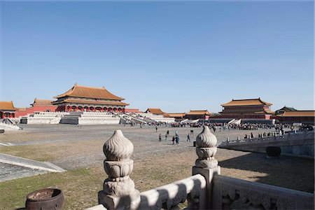 simsearch:855-02989291,k - Hall of supreme harmony (Taihe Dian),Forbidden City,Beijing,China Stock Photo - Rights-Managed, Code: 855-03025783
