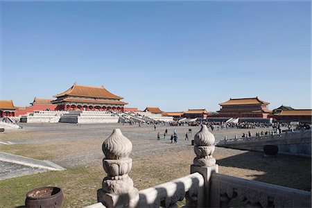 simsearch:855-03025798,k - Hall of supreme harmony (Taihe Dian),Forbidden City,Beijing,China Foto de stock - Con derechos protegidos, Código: 855-03025783