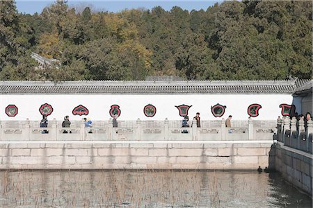 simsearch:855-03025825,k - Corridor of Yiyi Hall,Summer Palace,Beijing,China Fotografie stock - Rights-Managed, Codice: 855-03025817