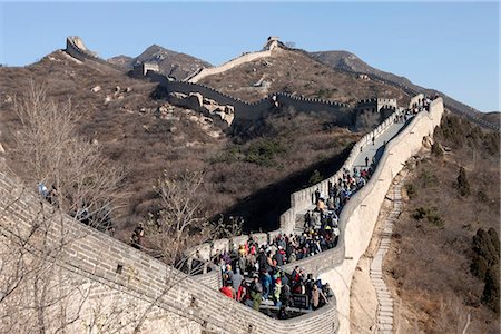 Badaling Great Wall,Beijing,China Fotografie stock - Rights-Managed, Codice: 855-03025838