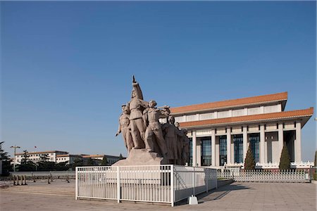 Chairman Mao memorial hall (Mao tomb),Tiananmen Square,Beijing,China Stock Photo - Rights-Managed, Code: 855-03025875