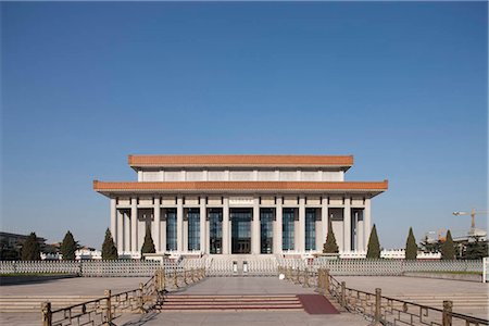 place tiananmen - Président Mao memorial hall (tombeau de Mao), place Tien An Men, Beijing, Chine Photographie de stock - Rights-Managed, Code: 855-03025873