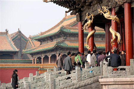 palacio imperial - Dazheng Hall,Imperial palace (Mukden palace),Shenyang,Liaoning Province,China Foto de stock - Con derechos protegidos, Código: 855-03025985