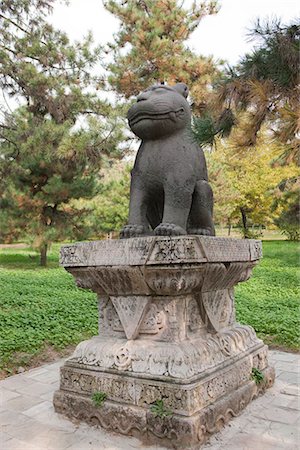 simsearch:855-03024725,k - Stone sculpture,East Tomb (Dongi Ling,Fu Ling),Imperial tomb of Nurhachi,the 1st Emperor of Qing Dynasty,Shenyang,Liaoning Province,China Fotografie stock - Rights-Managed, Codice: 855-03026027