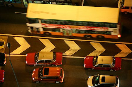 Traffic on Eastern Corridor at night,Hong Kong Stock Photo - Rights-Managed, Code: 855-03026302