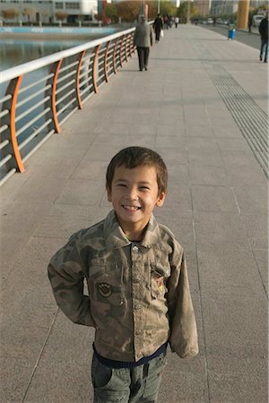 An Uyghur boy,Kuerle (Korla),Xinjiang,China Foto de stock - Con derechos protegidos, Código: 855-03026453