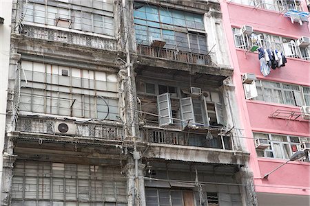 Old style residence in West Point,Hong Kong Foto de stock - Con derechos protegidos, Código: 855-03026609