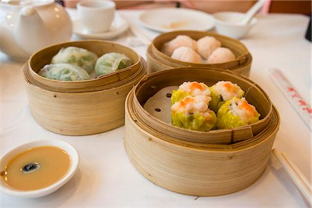 dim sum - Chinese dim sum,Hong Kong Foto de stock - Con derechos protegidos, Código: 855-03026620