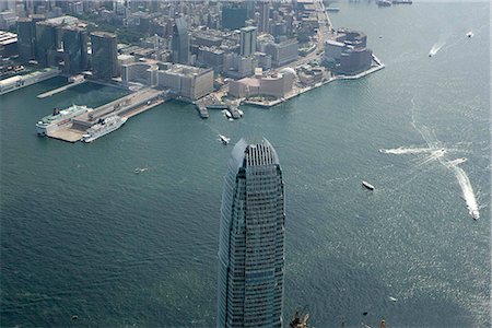 simsearch:855-03026671,k - Aerial view over Tsim Sha Tsui and 2IFC Tower,Hong Kong Stock Photo - Rights-Managed, Code: 855-03026710