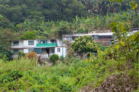 Residence at Lamma Island,Hong Kong Fotografie stock - Rights-Managed, Codice: 855-03021880