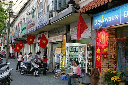 Shops,Ho Chi Minh,Vietnam Stock Photo - Rights-Managed, Code: 855-03021929