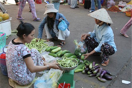 simsearch:855-02987069,k - People shopping at market,Vung Tau,Vietnam Foto de stock - Con derechos protegidos, Código: 855-03022181