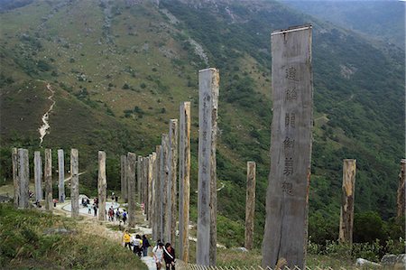 simsearch:855-03026213,k - Wisdom Path,Lantau,Hong Kong Foto de stock - Con derechos protegidos, Código: 855-03022329