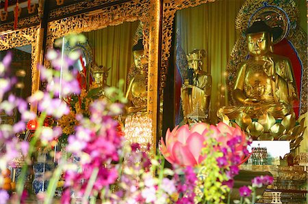 simsearch:855-03022367,k - Buddha statues at Po Lin Monastery,Lantau,Hong Kong Foto de stock - Con derechos protegidos, Código: 855-03022334