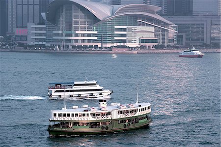 simsearch:855-03252860,k - Star Ferry de Victoria Harbour, Hong Kong Photographie de stock - Rights-Managed, Code: 855-03022450