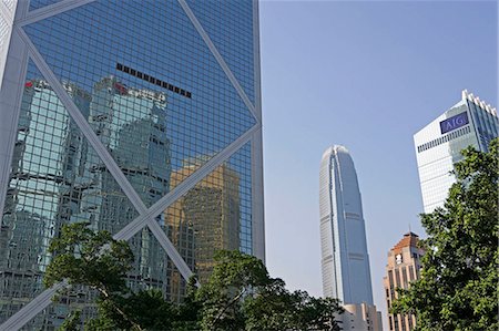 simsearch:855-03026728,k - Commercial buildings in Central,Hong Kong Foto de stock - Con derechos protegidos, Código: 855-03022520