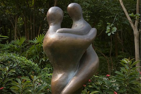 Modern sculpture in Park Island Park,Hong Kong Stock Photo - Rights-Managed, Code: 855-03023029