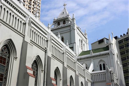 Cathedral of the Immaculate Conception,Hong Kong Stock Photo - Rights-Managed, Code: 855-03023115