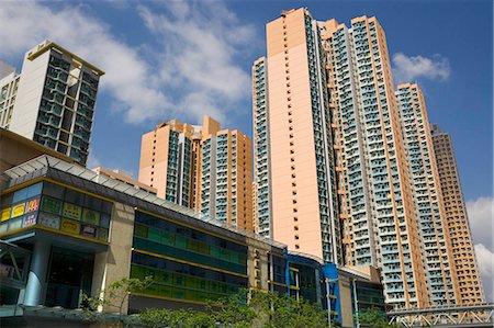estate - Housing in Shaukeiwan,Hong Kong Stock Photo - Rights-Managed, Code: 855-03023925