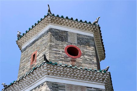 simsearch:855-03022608,k - Tsui Sing Lau pagoda (pagoda of Gathering Stars),Ping Shan,New Territories,Hong Kong Foto de stock - Con derechos protegidos, Código: 855-03023971