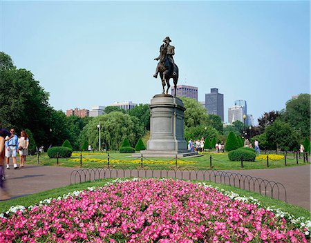 George Washington Monument, Boston, Massachusetts, USA Stockbilder - Lizenzpflichtiges, Bildnummer: 855-03254908