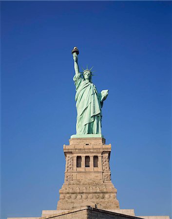 statue de la liberté - Statue de la liberté, Liberty Island, New York City, USA Photographie de stock - Rights-Managed, Code: 855-03255056