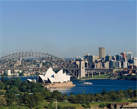 Cityscape Sydney isolées, Australie Photographie de stock - Rights-Managed, Code: 855-03255248