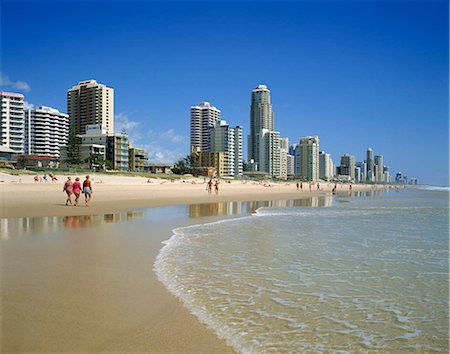 Gold Coast resort, Australia Stock Photo - Rights-Managed, Code: 855-03255257