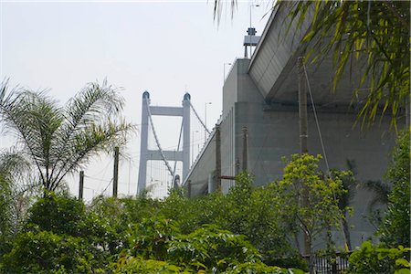 simsearch:855-03253246,k - View of Tsing Ma Bridge from Noah's Ark, Ma Wan, Hong Kong Foto de stock - Con derechos protegidos, Código: 855-03252769